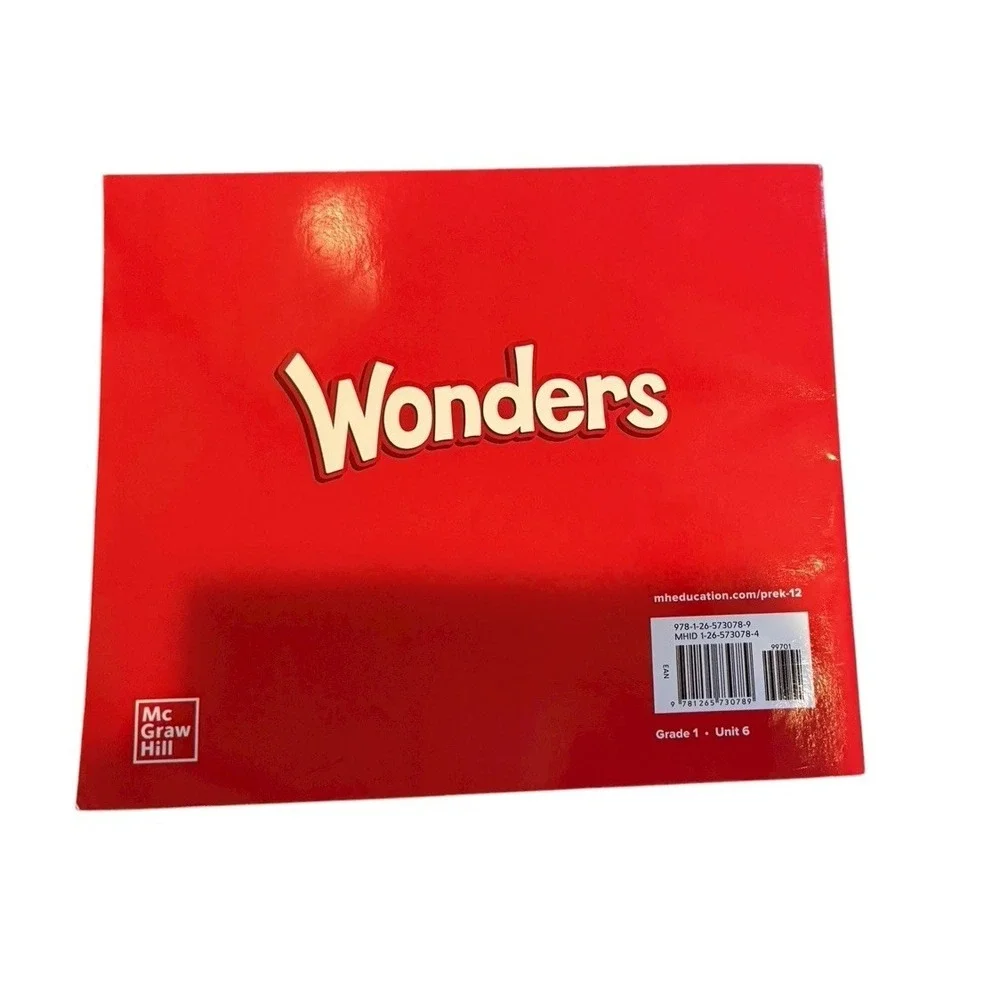 Wonders McGraw Hill Reading/Writing Companion Pre-K Home School Unit 6